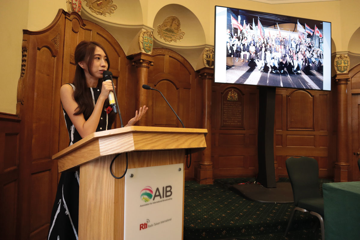 Digital Diplomacy: Chia-you Kuo spoke on ways of raising Taiwan’s profile using digital tools