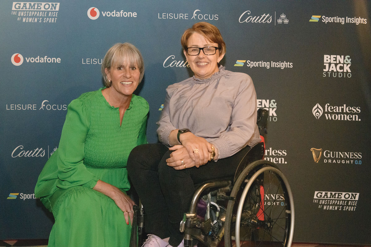 Sue Anstiss at GameOn Premier Sue Anstiss