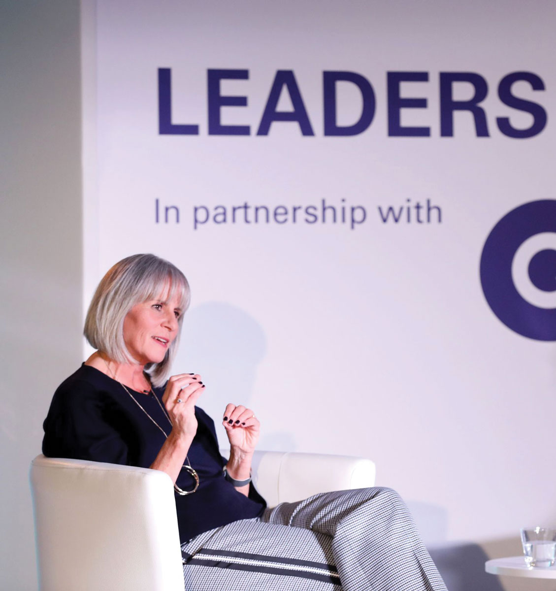 Sue Anstiss at Leaders Sue Anstiss