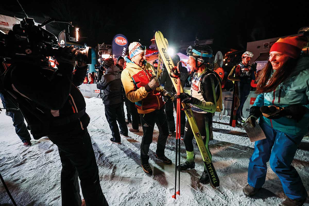 The Mountain Attack competition is an extraordinary feat of endurance that generates some thrilling imagery