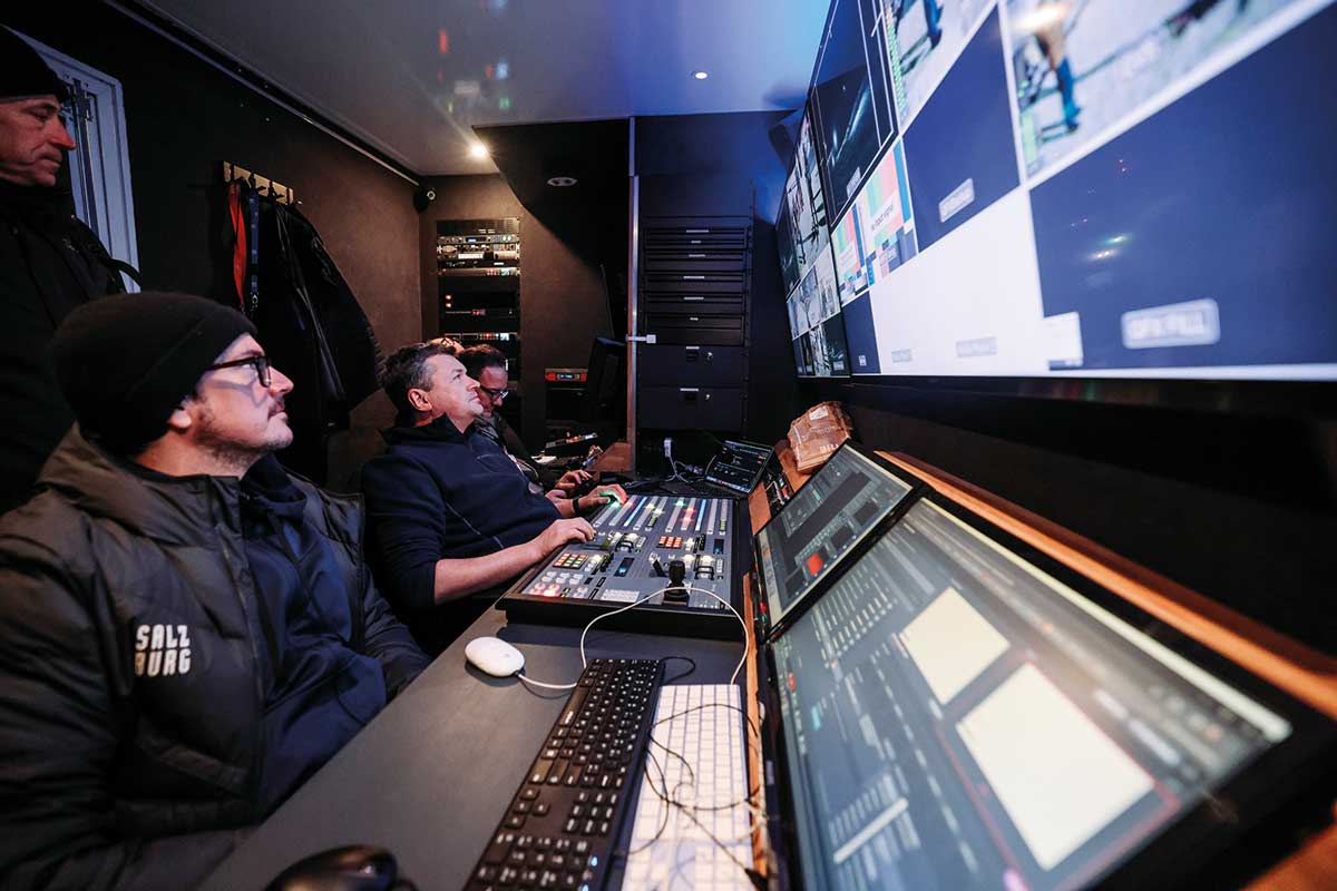 The Mountain Attack competition is an extraordinary feat of endurance that generates some thrilling imagery