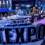 A panel being filmed for the SATEXPO while it is being filmed