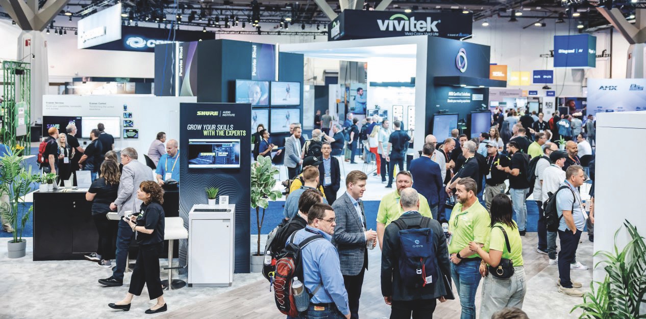 InfoComm-Crowd-1 Large The audio side of AV caters for a whole host of industries, including film and TV, theatre and more