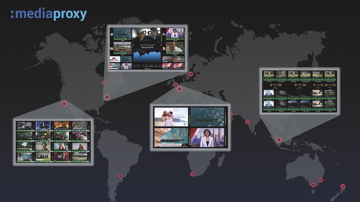 A screenshot of a webpage showing a world map and images in certain locations